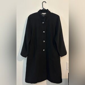 Wool cashmere blended vintage coat